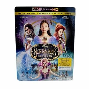 NEW | Disney The Nutcracker & The Four Realms 4K Blu-ray DVD & Digital